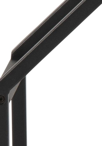 ACT NORDIC Seaford vghylde, ottekantet - mat vild eg ru melamin og sort stl