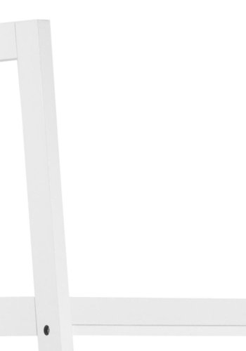 ACT NORDIC Wally reol, m. trappeform og 5 hylder - hvid MDF