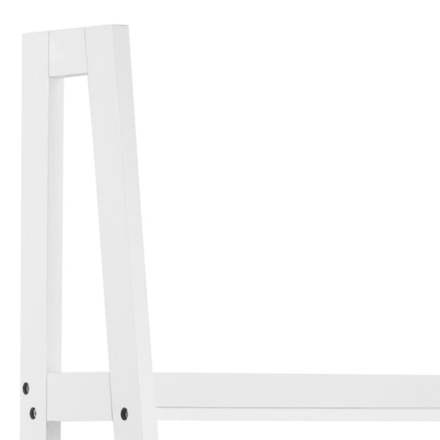 ACT NORDIC Wally reol, m. trappeform og 5 hylder - hvid MDF