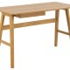 ACT NORDIC Barnett skrivebord, m. 1 skuffe - mat egefiner/mat bejdset eg acryl lak gummitr (120x60)