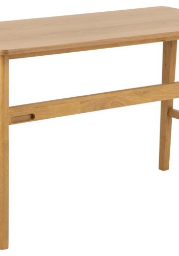 ACT NORDIC Barnett skrivebord, m. 1 skuffe - mat egefiner/mat bejdset eg acryl lak gummitr (120x60)