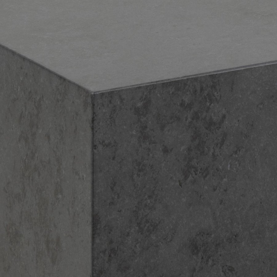 ACT NORDIC Dice sofabord, kvadratisk - sort Ocean ru papir (st af 2)