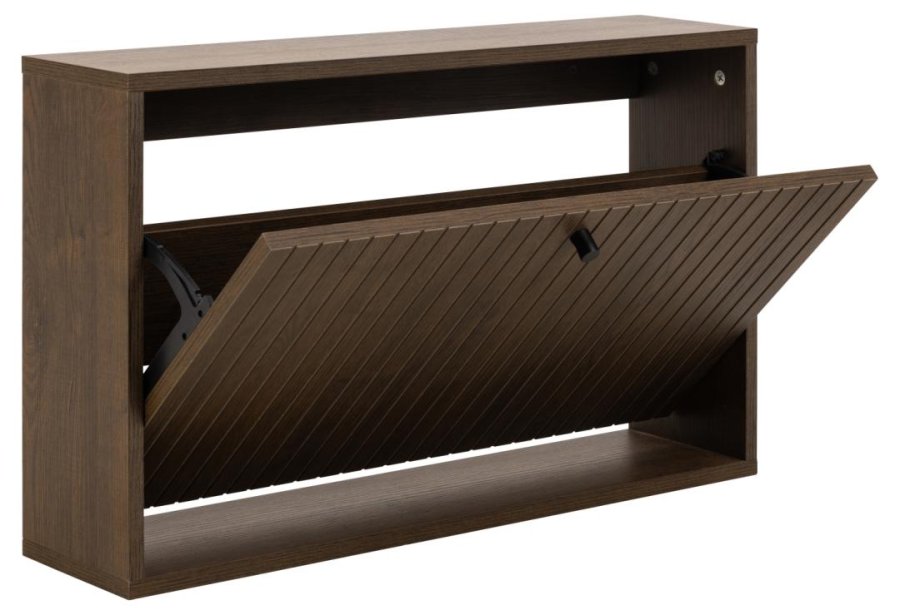 ACT NORDIC Albany skoskab, vghngt, m. 1 lge - rgfarvet melamin