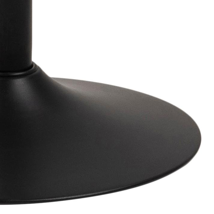 ACT NORDIC Sylvia barstol, m. rygln, fodsttte, drejefunktion, gaspatron - antracit stof/sort stl