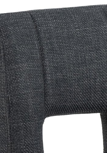 ACT NORDIC Sylvia barstol, m. rygln, fodsttte, drejefunktion, gaspatron - mrkegr stof/sort stl