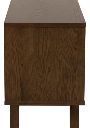 ACT NORDIC A-Line sknk, m. 1 skydelge, 1 hylde og 4 skuffer - rgfarvet egefinér