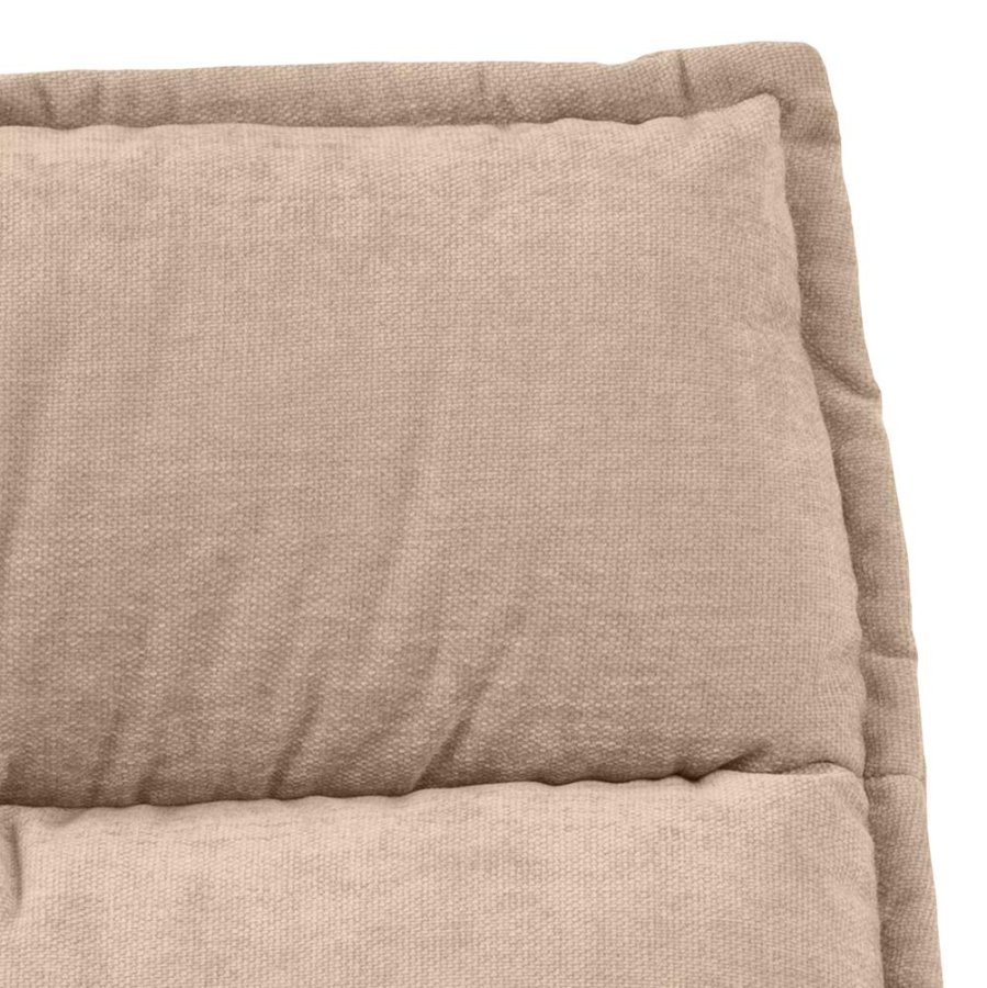 ACT NORDIC Blizzard drejestol - beige stof og sort stl