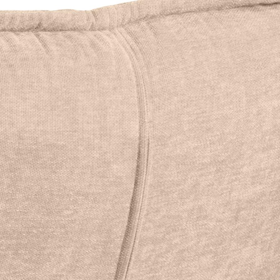 ACT NORDIC Blizzard drejestol - beige stof og sort stl