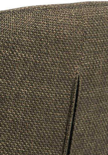 ACT NORDIC Eleanor spisebordsstol, m. armln - grn stof og sort stl