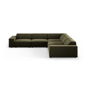 MICADONI  Symmetrisk hjrnesofa i fljl, 