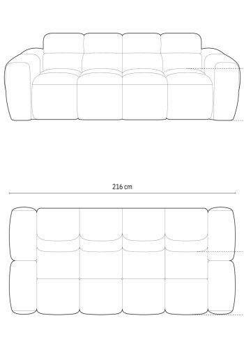 MICADONI  Sofa, 