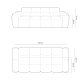 MICADONI Sofa, 