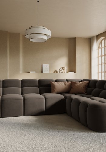 MICADONI  Hjre hjrnesofa i fljl, 