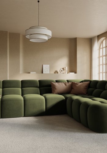 MICADONI  Hjre hjrnesofa i fljl, 