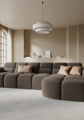 MICADONI  Hjre hjrnesofa i fljl, 