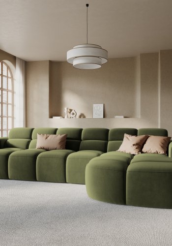 MICADONI  Hjre hjrnesofa i fljl, 