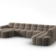 MICADONI  Panoramic hjre hjrnesofa i fljl, 