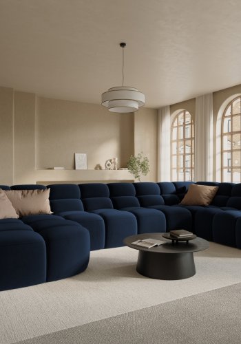 MICADONI  Panoramic hjre hjrnesofa i fljl, 