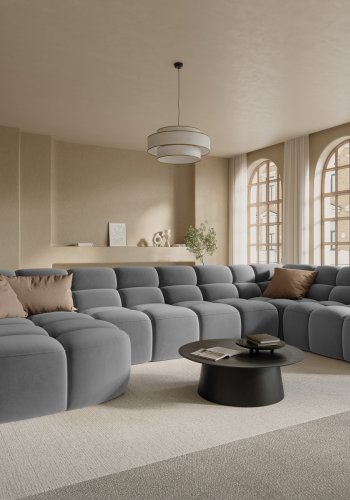 MICADONI  Panoramic hjre hjrnesofa i fljl, 