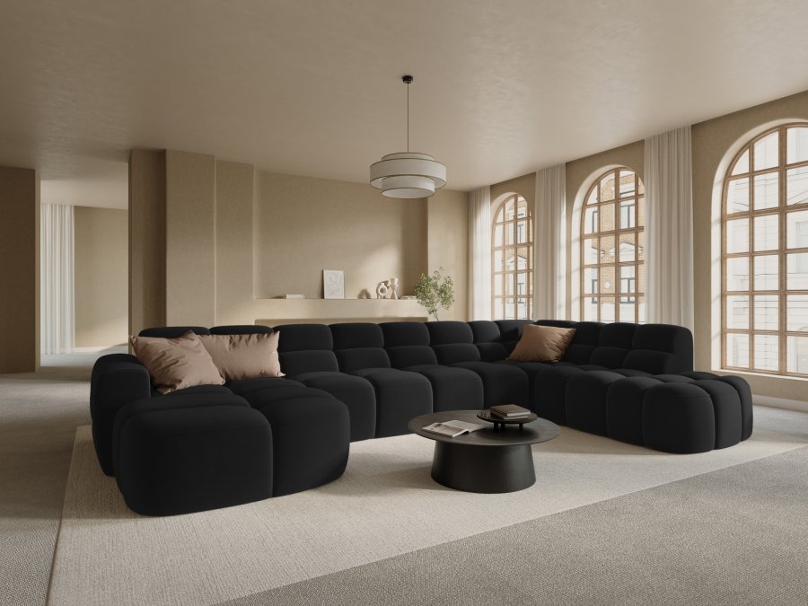 MICADONI  Panoramic hjre hjrnesofa i fljl, 