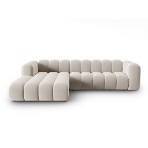 MICADONI  Velvet Modular Venstre hjrnesofa, 