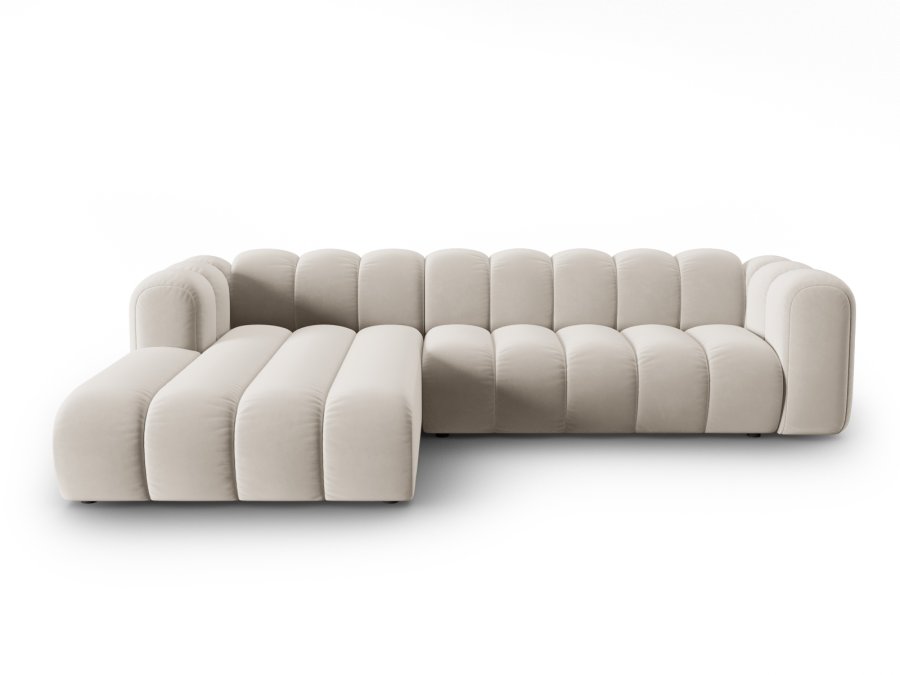 MICADONI  Velvet Modular Venstre hjrnesofa, 