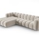 MICADONI  Velvet Modular Venstre hjrnesofa, 