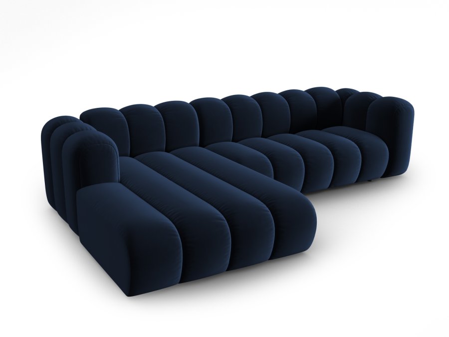 MICADONI  Velvet Modular Venstre hjrnesofa, 