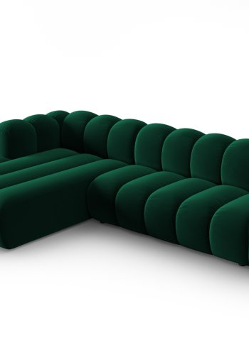 MICADONI  Velvet Modular Venstre hjrnesofa, 