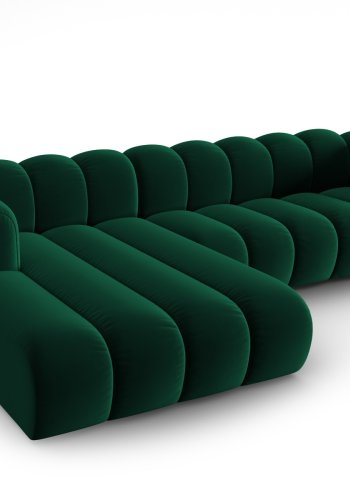 MICADONI  Velvet Modular Venstre hjrnesofa, 