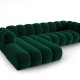 MICADONI  Velvet Modular Venstre hjrnesofa, 