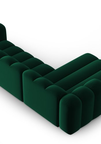 MICADONI  Velvet Modular Venstre hjrnesofa, 