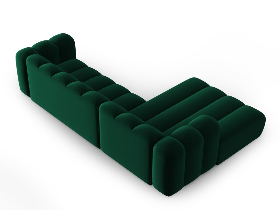 MICADONI  Velvet Modular Venstre hjrnesofa, 