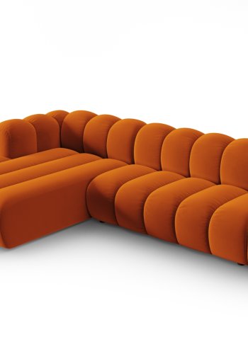 MICADONI  Velvet Modular Venstre hjrnesofa, 