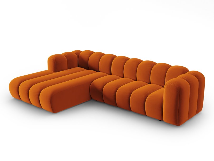 MICADONI  Velvet Modular Venstre hjrnesofa, 