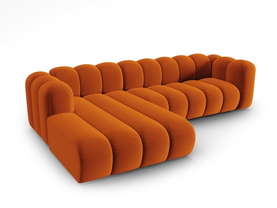MICADONI  Velvet Modular Venstre hjrnesofa, 