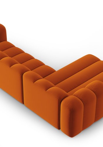 MICADONI  Velvet Modular Venstre hjrnesofa, 