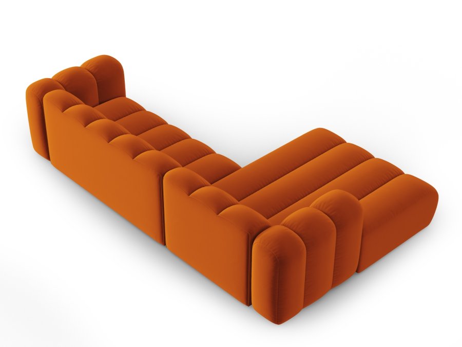 MICADONI  Velvet Modular Venstre hjrnesofa, 