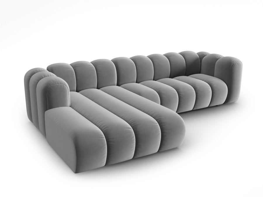 MICADONI  Velvet Modular Venstre hjrnesofa, 