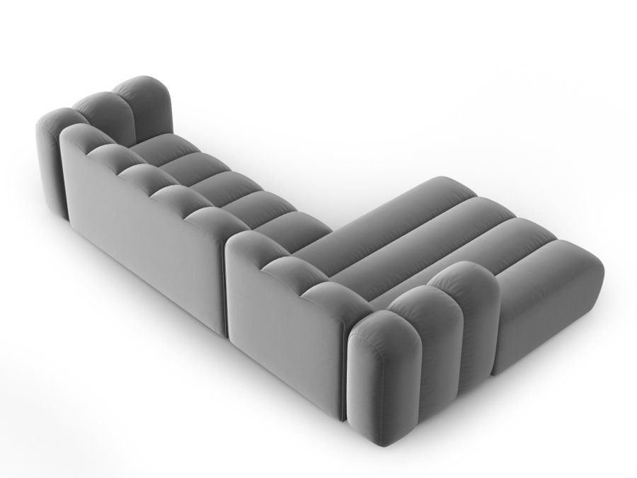 MICADONI  Velvet Modular Venstre hjrnesofa, 