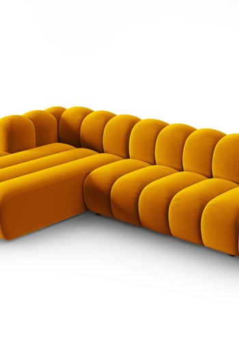 MICADONI  Velvet Modular Venstre hjrnesofa, 