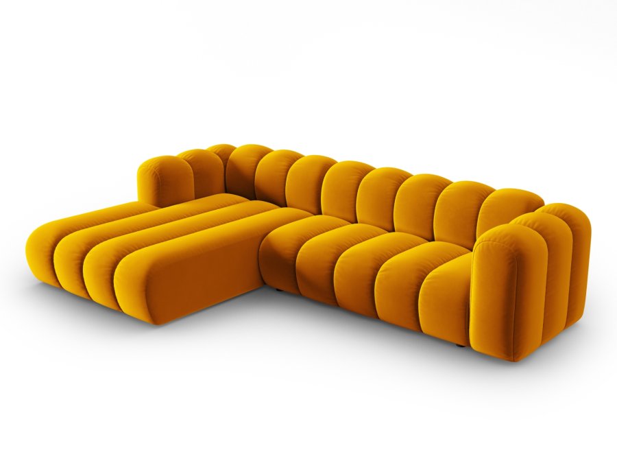 MICADONI  Velvet Modular Venstre hjrnesofa, 
