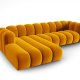 MICADONI  Velvet Modular Venstre hjrnesofa, 