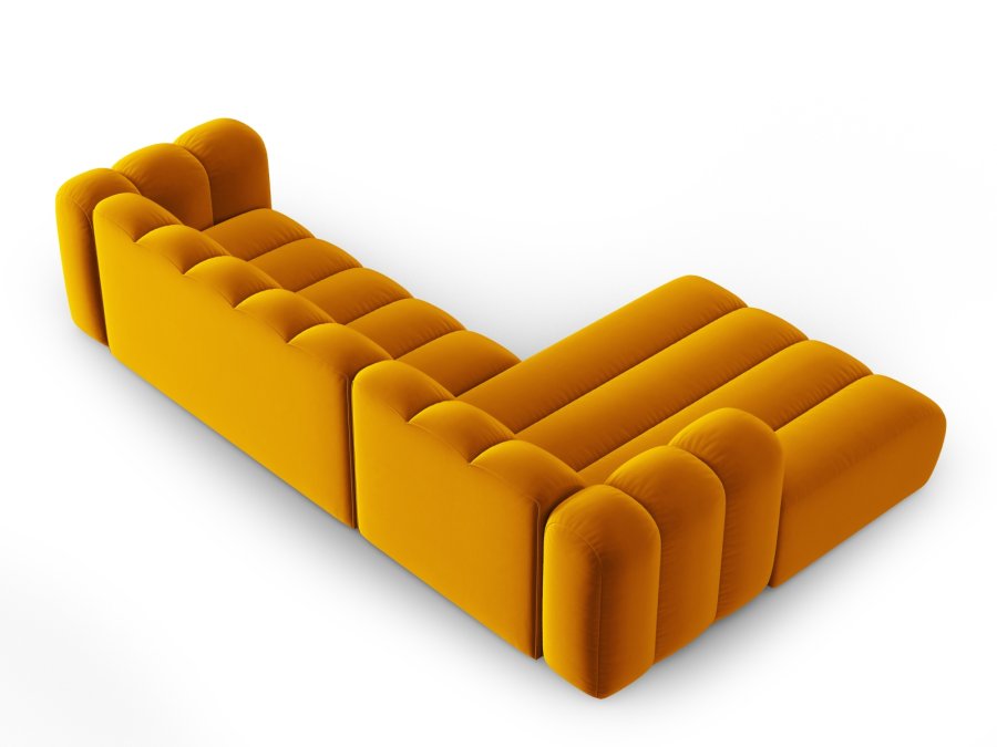 MICADONI  Velvet Modular Venstre hjrnesofa, 