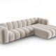 MICADONI Velvet Modular Hjre hjrnesofa, 