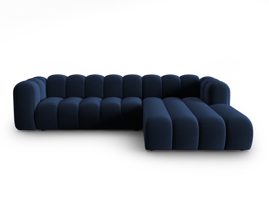 MICADONI Velvet Modular Hjre hjrnesofa, 