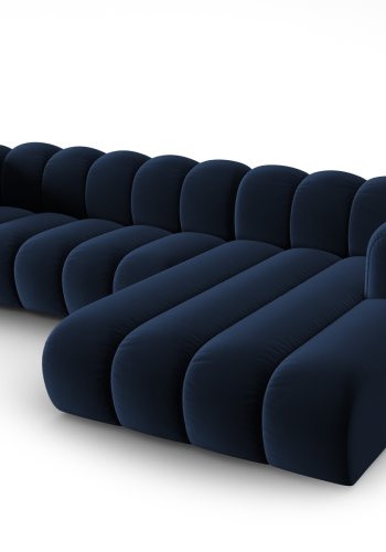 MICADONI Velvet Modular Hjre hjrnesofa, 