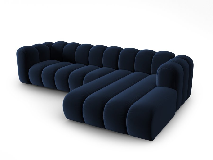 MICADONI Velvet Modular Hjre hjrnesofa, 