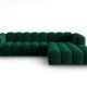 MICADONI Velvet Modular Hjre hjrnesofa, 