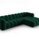 MICADONI Velvet Modular Hjre hjrnesofa, 
